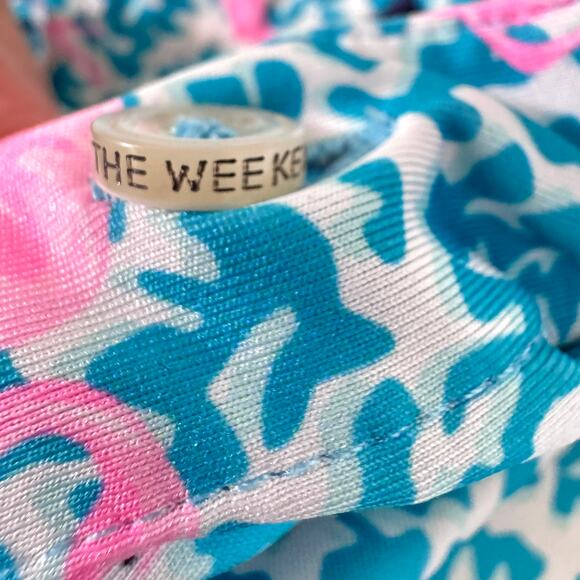 Chubbies Mens Polo Shirt Size M Flamingo Travel Summer Novelty Active Golf Pink - Picture 6 of 8